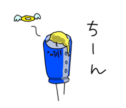 Electronic components sticker #4855550