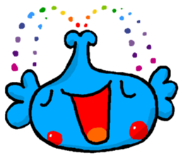 Boy's elephant sticker #4855648