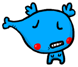 Boy's elephant sticker #4855649