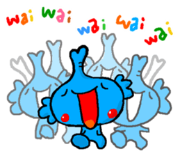 Boy's elephant sticker #4855660