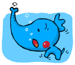 Boy's elephant sticker #4855663