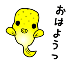 hakofugu chan sticker #4855797