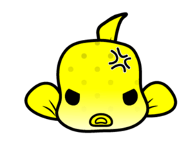 hakofugu chan sticker #4855802
