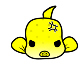 hakofugu chan sticker #4855802