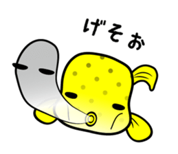 hakofugu chan sticker #4855808
