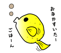 hakofugu chan sticker #4855811