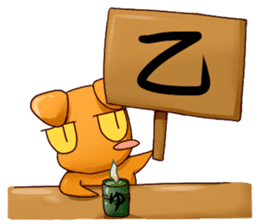 Round horn "Yagiko-san" sticker #4855982