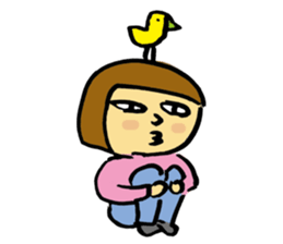 silly girl silly days sticker #4856600