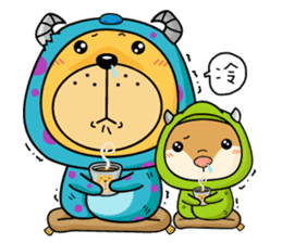 Munai Kuma and Friends 3 sticker #4856714