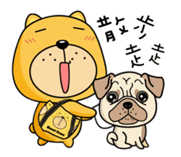 Munai Kuma and Friends 3 sticker #4856716