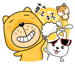 Munai Kuma and Friends 3 sticker #4856733