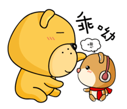 Munai Kuma and Friends 3 sticker #4856739