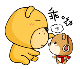 Munai Kuma and Friends 3 sticker #4856739