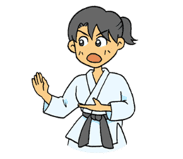 karate-sticker sticker #4856744