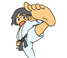 karate-sticker sticker #4856756