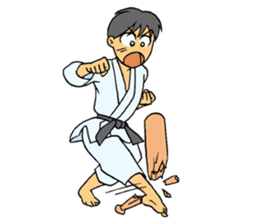 karate-sticker sticker #4856768