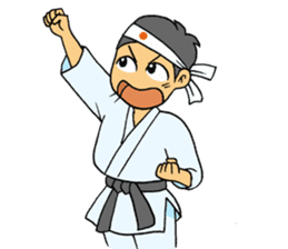 karate-sticker sticker #4856769