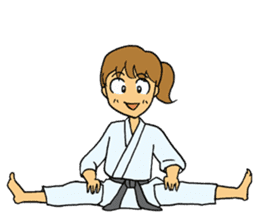 karate-sticker sticker #4856771