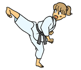 karate-sticker sticker #4856776