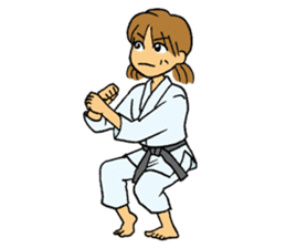 karate-sticker sticker #4856779