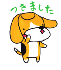 Pretty Beagle sticker #4856891