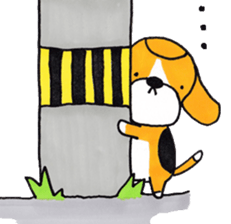 Pretty Beagle sticker #4856902