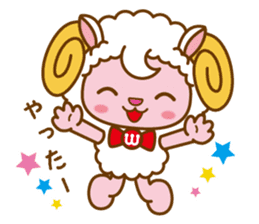 WOORUN OF THE SHEEP sticker #4857427