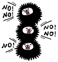 Sea urchin Maruo sticker #4857541