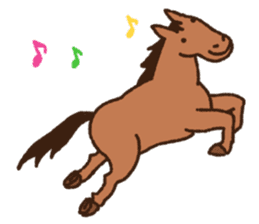 Horses sticker #4857874