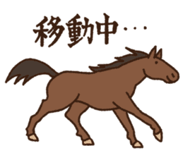Horses sticker #4857887