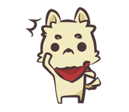 Cream's dog sticker #4857945