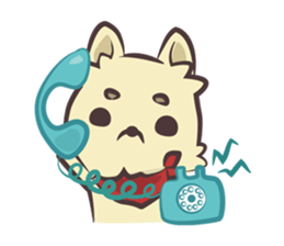 Cream's dog sticker #4857946