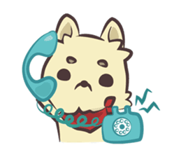 Cream's dog sticker #4857946
