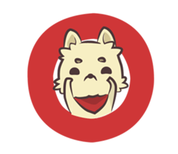 Cream's dog sticker #4857948