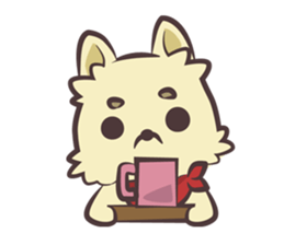 Cream's dog sticker #4857951