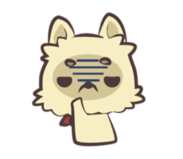 Cream's dog sticker #4857964