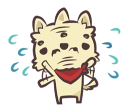 Cream's dog sticker #4857967