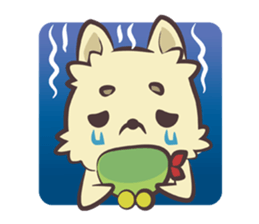 Cream's dog sticker #4857968