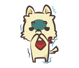 Cream's dog sticker #4857969