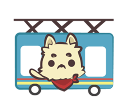 Cream's dog sticker #4857982