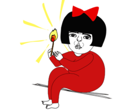 Naughty NANAKO-What's up??? sticker #4858574