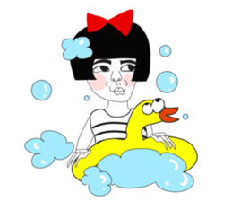 Naughty NANAKO-What's up??? sticker #4858583