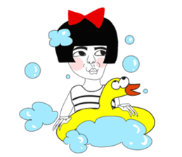 Naughty NANAKO-What's up??? sticker #4858583