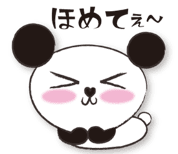 mikarin panda Sticker sticker #4858625