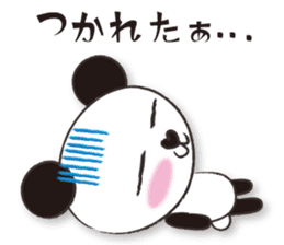 mikarin panda Sticker sticker #4858633