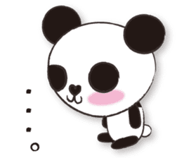 mikarin panda Sticker sticker #4858655