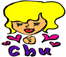 Happy  Sticker sticker #4858755