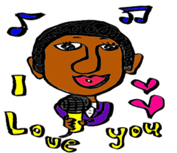 Happy  Sticker sticker #4858771