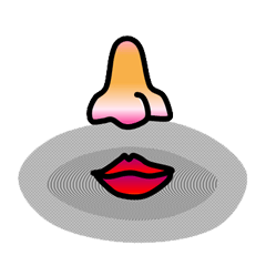 Nose and lips