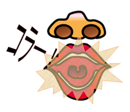 Nose and lips sticker #4860364